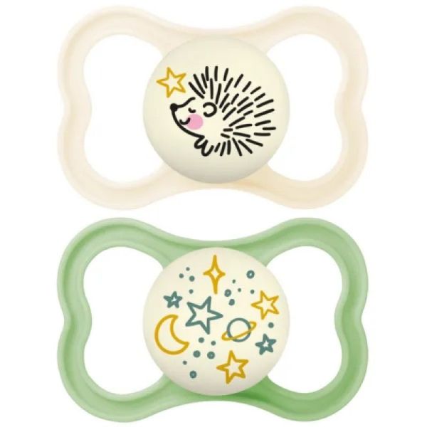 Sucettes MAM Supreme Nuit 18+ mois x2