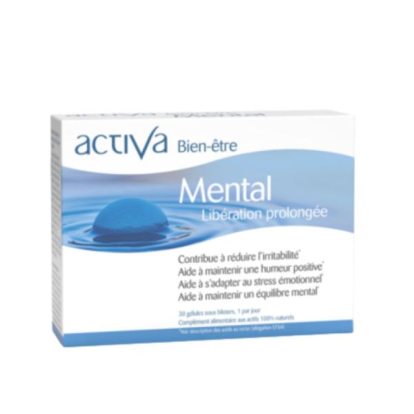 Activa Bien-Etre Mental 30 Gélules