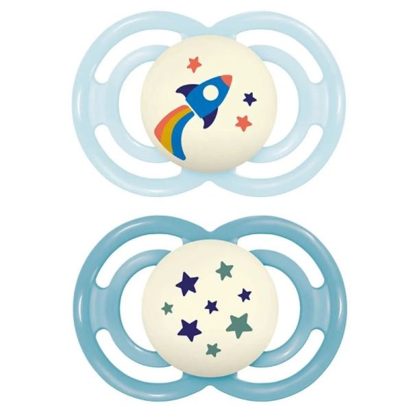 Sucettes MAM Perfect Nuit 18+ mois x2