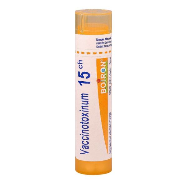 Vaccinotoxinum tube granules 15CH