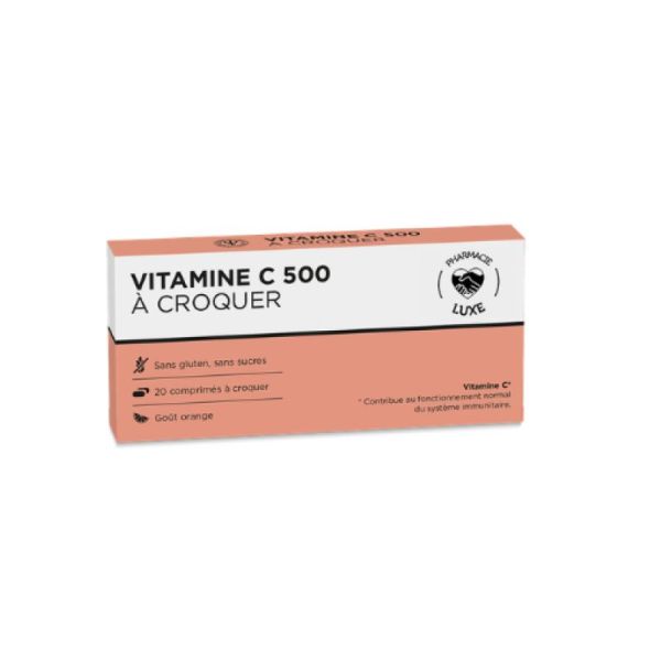 PP Vitamine C 500 mg A Croquer Orange
