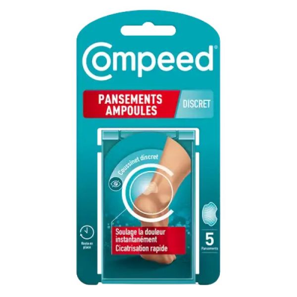 Compeed® Pansements Ampoule Discret – Soulagement Instantané & Tenue 7 Jours