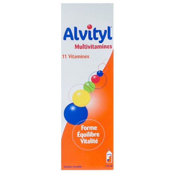Alvityl Vitalité enfants dès 3 ans solution 150ml