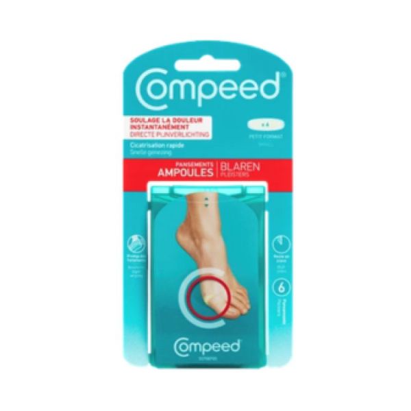 Compeed - Pansements pour ampoules - Petit Format X6