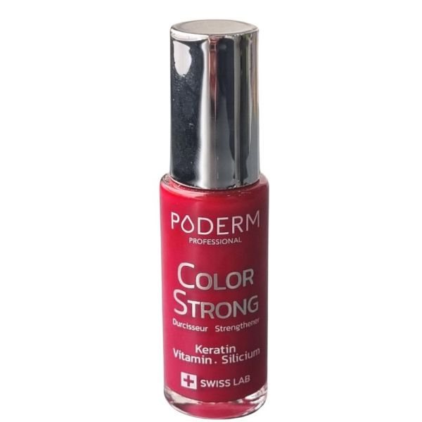 Poderm Vernis à ongle - Color Strong - Rouge Rose 797