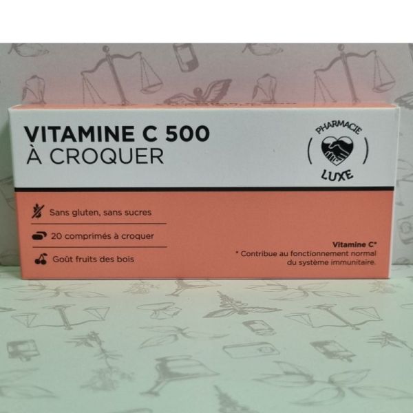 PP Vitamine C 500 mg A Croquer Fruits des Bois