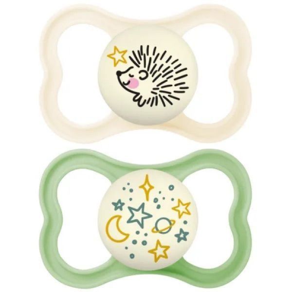 Sucettes MAM Supreme Nuit 18+ mois x2