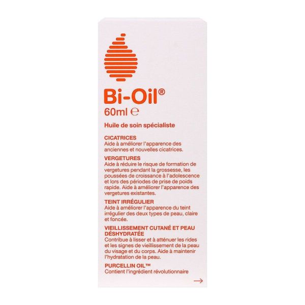 Bi-OIL Huile de soin vergetures et cicatrices 60ml