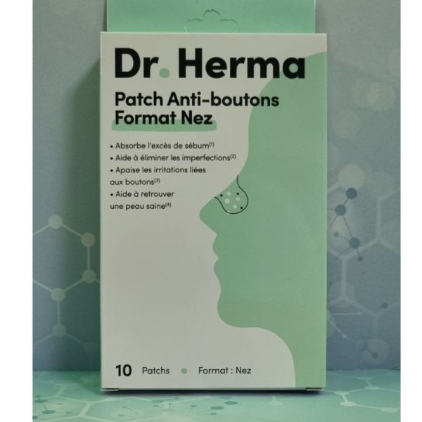 DR.HERMA PATCH ANTI-BOUTONS NEZ / 10