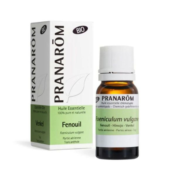 Pranarôm huile essentielle Fenouil bio 10 ml