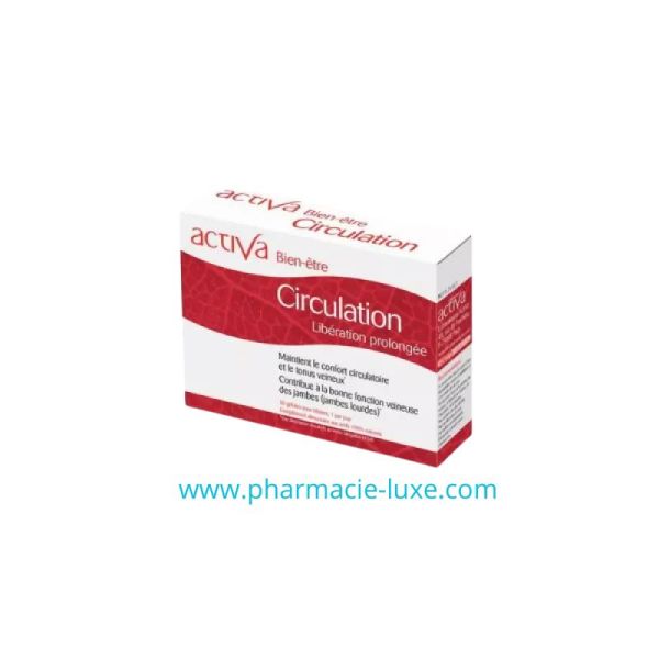 Activa Bien‑Être Circulation – Jambes Légères & Tonus Veineux – 30 gélules