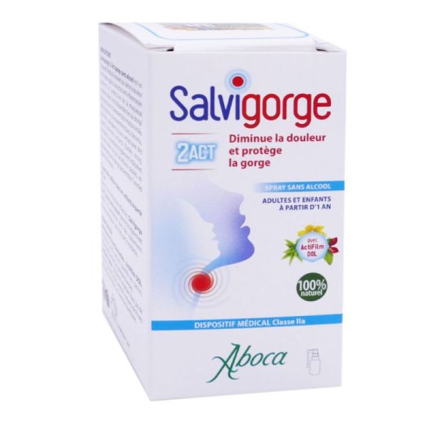 Salvigorge Spray sans alcool 30ml
