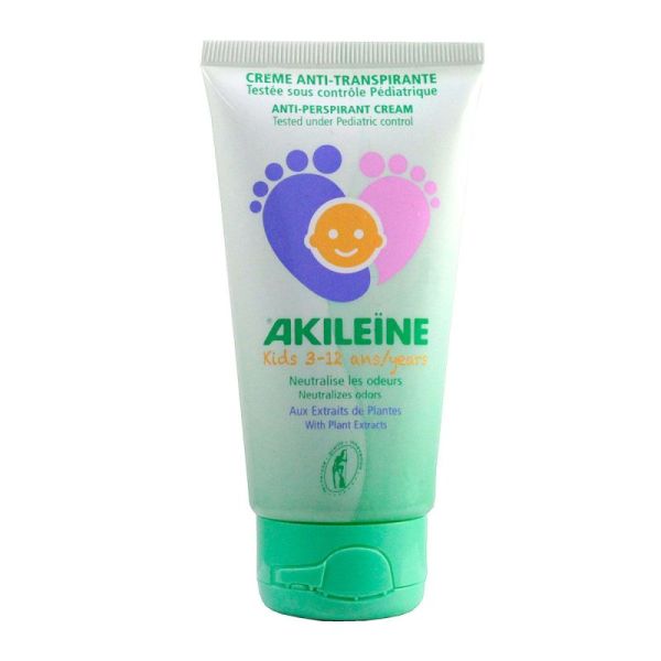 Kids crème anti-transpirante pour les pieds 75ml