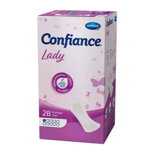 Confiance Lady protège-slips ultra-fins 1 Goutte 28 unités