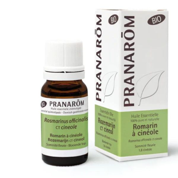 Pranarom He Bio Romarin à Cinéole 10 ml