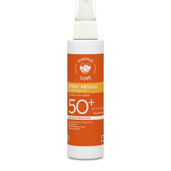 PP SOLAIRE SPRAY ABSOLU ENFANT ADULTE SPF50+ 200ML