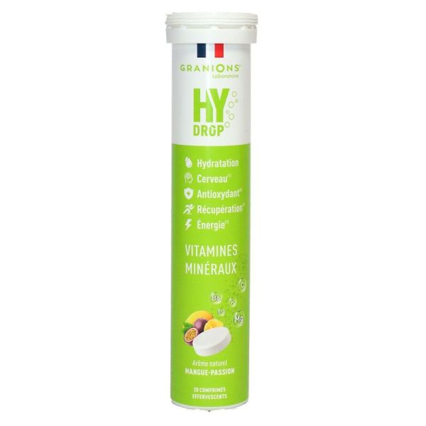 Hydrop hydratation mangue passion 20 comprimés