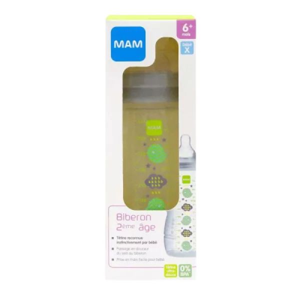 Biberon 2ème âge 6 mois et + 330ml - (3 colories)