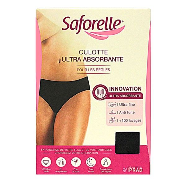 Culotte règles ultra absorbante taille S