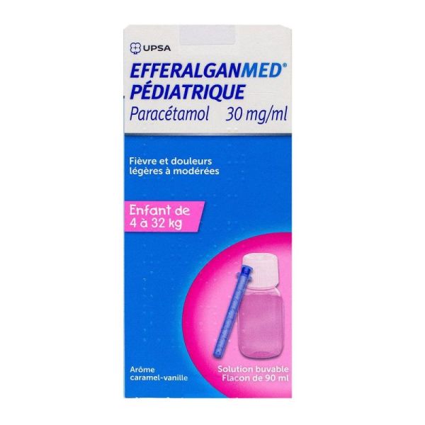 Efferalganmed - paracétamol - pédiatrique 90ml
