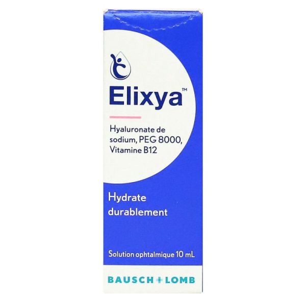 Elixya collyre hydratant vitamine B12 10ml