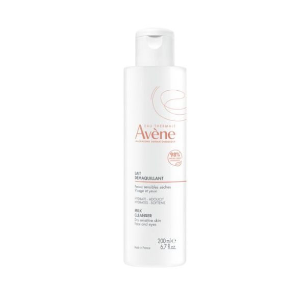 Lait démaquillant visage et yeux 200ml