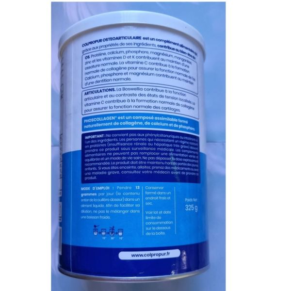 COLPROPUR OSTEOARTIC NEUTRE DOSE25