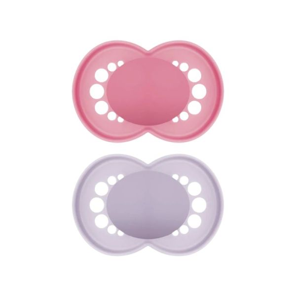 Sucettes MAM Original 6+ mois x2 - (4 colories)