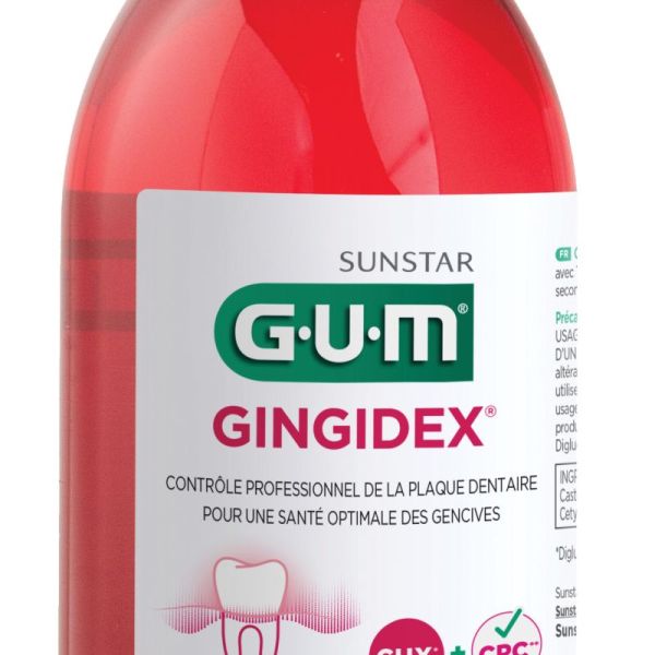 Gum Gingidex 0,12% Bain Bch Ss Alc 300Ml Gob