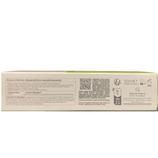 A-DERMA Dermalibour+ CICA 50 ml