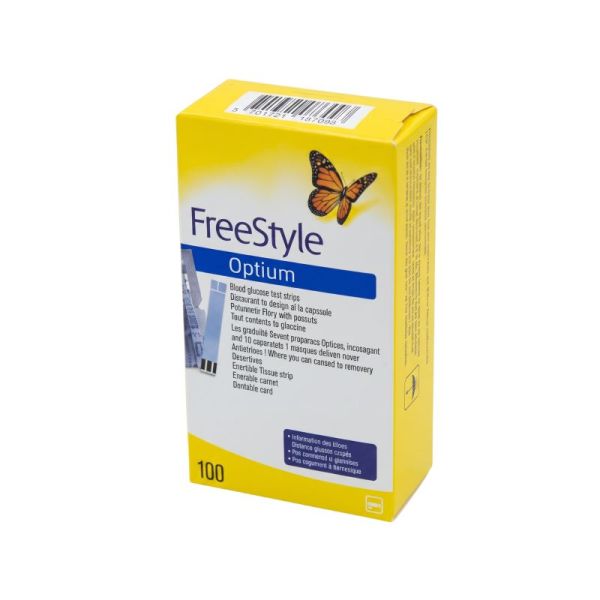 FREESTYLE OPTIUM ELECTROD - 100 bandelettes