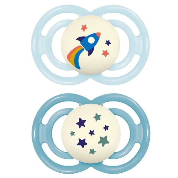 Sucettes MAM Perfect Nuit 18+ mois x2