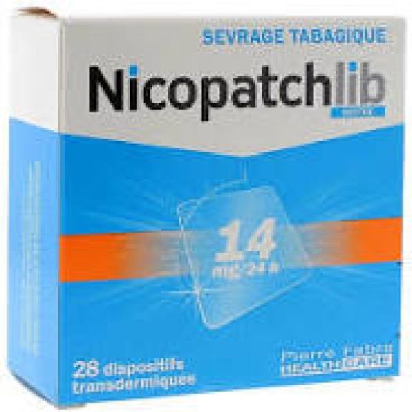 NICOPATCHLIB 14mg/24h Disp tr B/28