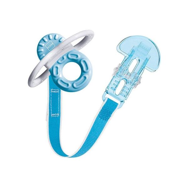 Anneau de dentition MAM Mini + attache - (3 colories)