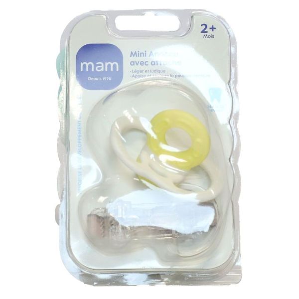 Anneau de dentition MAM Mini + attache