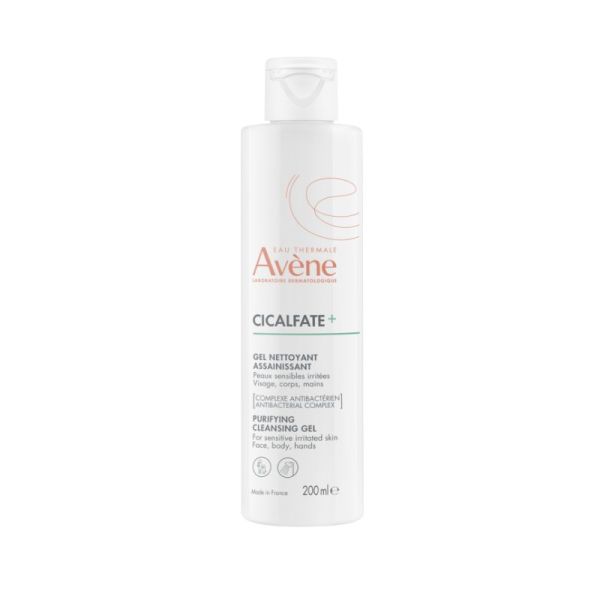 Cicalfate+ gel nettoyant assainissant peau irritée 200ml