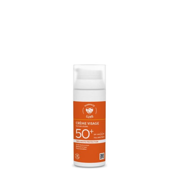 PP SOLAIRE CREME VISAGE LEGERE SPF50+ 50ML