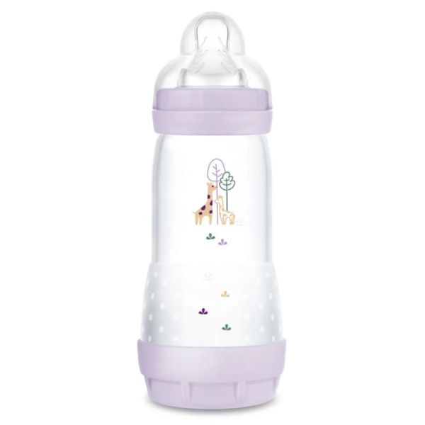 Biberon MAM Easy Start anti-colique 320 ml Lilas