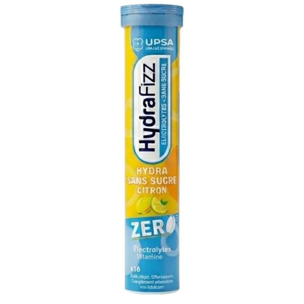 Hydrafizz Hydra sans sucre citron cpr effervescents / 16