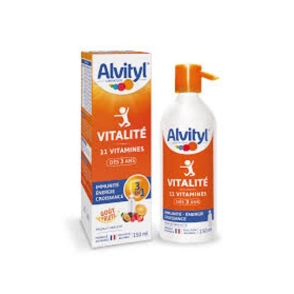 Alvityl Vitalité enfants dès 3 ans solution 150ml