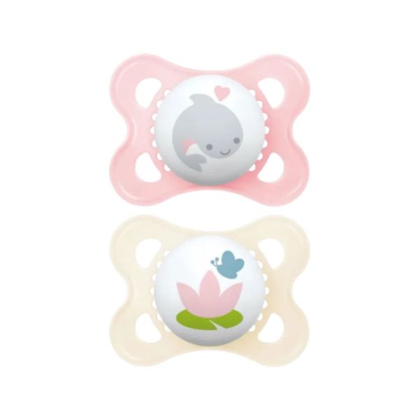 MAM - Sucette Original Phosphorescente 2-6 mois x2 - (3 colories)