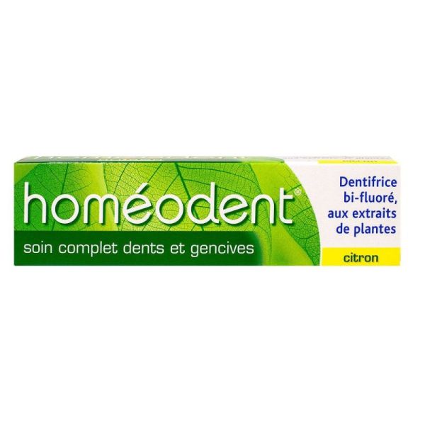HOMEODENT S CPLET PATE DTF CITRON T/75ML
