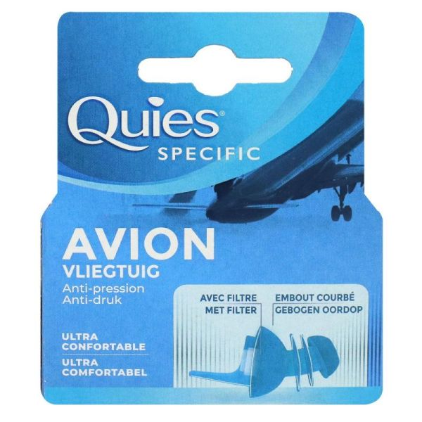 QUIES specific filtre anti-pression  Avion