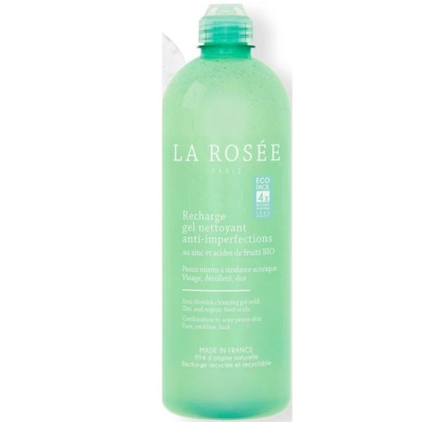 La Rosee gel Nettoyant anti-imperfections 400 ml