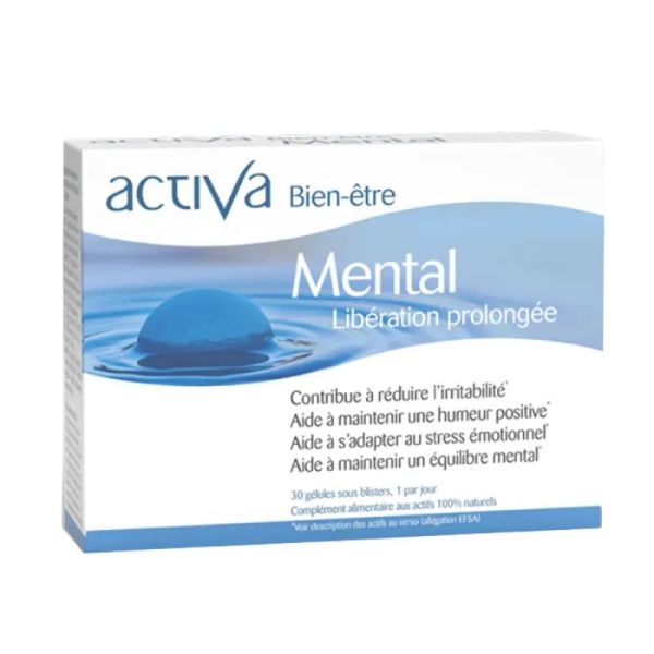 Activa Bien-Etre Mental 30 Gélules