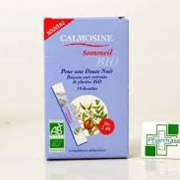 CALMOSINE SOMM BIO BOISSON RELAX EXT PLTE 14D