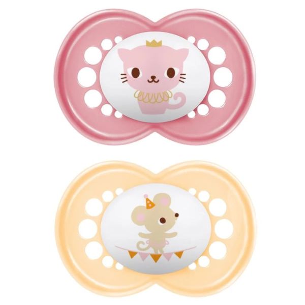 Sucettes MAM Original Animaux 18+ mois x2