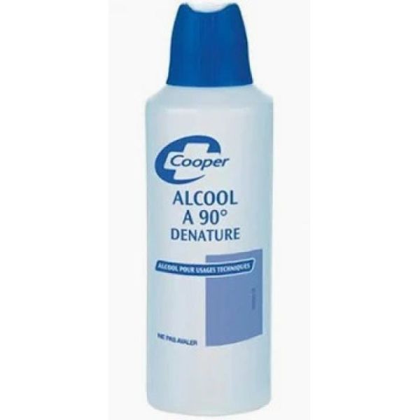 ALCOOL DENATURE COOPER 90  SOL FL/250ML