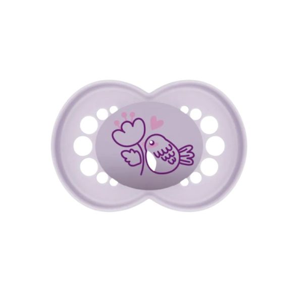 KIT Sucette + Attache - sucette MAM 6+mois 6 - (3 colories)