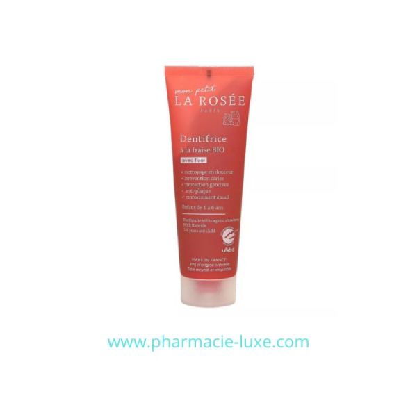 Dentifrice Enfant La Rosée – Fraise Bio – 75 ml